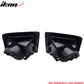 2014-2015 GMC Sierra OE Style Spotlights Fog Lights Covers Black ABS
