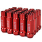 Godspeed New Type 3-X 55mm Steel Open End Lug Nuts 20 pcs. Set M12 X 1.5