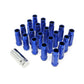 Godspeed New Type-X 60mm Open End Aluminum Lug Nuts 20 pcs. Set M12 X 1.5
