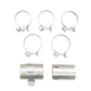Megan Racing Midpipe Cut N Clamp for BMW M3 G80 2021+ T 304 Stainless Steel LW-MIDPIPE-BG80