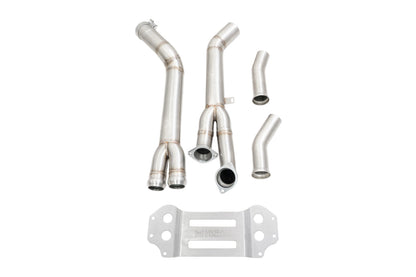 Megan Racing Midpipe Cut N Clamp for BMW M3 G80 2021+ T 304 Stainless Steel LW-MIDPIPE-BG80