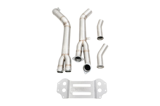 Megan Racing Midpipe Cut N Clamp for BMW M3 G80 2021+ T 304 Stainless Steel LW-MIDPIPE-BG80