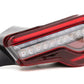 OLM OE Plus Linear Style Sequential Tail Lights (Clear) - 13-20 FR-S / BRZ / 86