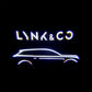 Lynk & Co Z20 Premium Door  Puddle Lights Multiple Designs 2024-2026