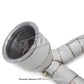 Stainless Exhaust Downpipe for Porsche Macan 3.0T 2.9T