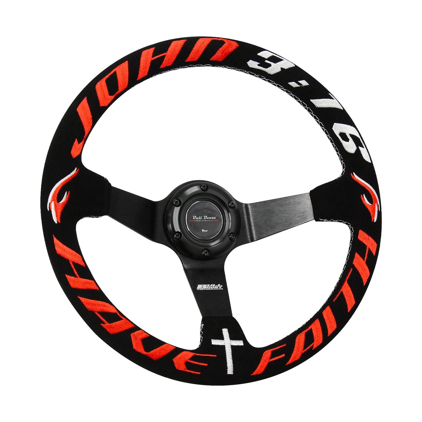 Have Faith 6-Bolt Racing Steering Wheel + Hub Adapter Boss Kit for Civic, Del Sol, Integra