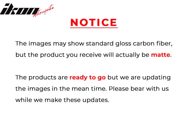2013-2020 Scion FR-S T Style Side Fender Fin Matte Forged Carbon Fiber