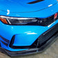 Honda FL5 Civic Type R Carbon Fiber Front Bumper Canards 2023 - Current