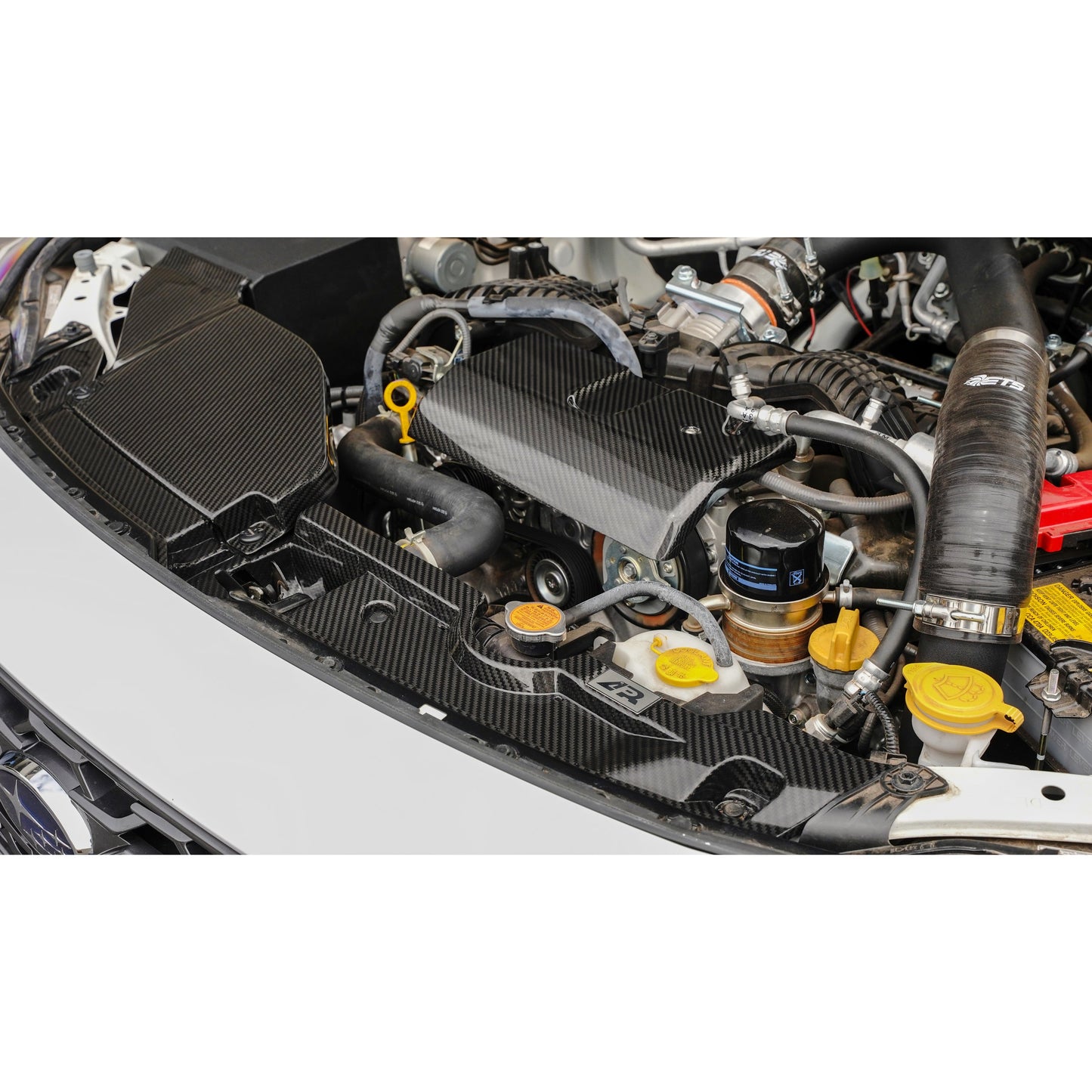 Carbon Fiber Subaru WRX Radiator Cooling Plate and Intake Enhancement Kit 2022-UP