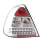 Mercedes Benz C-Class (202) Chrome Clear LED Taillights Set (1996-2000)