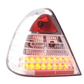 Mercedes Benz C-Class (202) Chrome Clear LED Taillights Set (1996-2000)