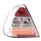 Mercedes Benz C-Class (202) Chrome Clear LED Taillights Set (1996-2000)
