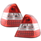 Mercedes Benz C-Class (202) Red LED Taillights Set (1996-2000)