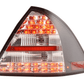 Mercedes Benz C-Class (203) Sedan Black LED Taillights Set (2005-2007)