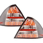Mercedes Benz C-Class (203) Sedan Black LED Taillights Set (2005-2007)