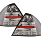 Mercedes Benz C-Class (203) Sedan Black LED Taillights Set (2005-2007)