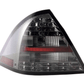 Mercedes Benz C-Class (203) Sedan Chrome Smoke LED Taillights Set (2005-2007)