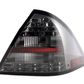 Mercedes Benz C-Class (203) Sedan Chrome Smoke LED Taillights Set (2005-2007)