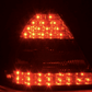 Mercedes Benz C-Class (203) Sedan Chrome Smoked LED Taillights Set (2001-2004)