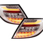 Mercedes Benz C-Class (204) Chrome Clear LED Taillights Set (2007-2011)