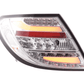 Mercedes Benz C-Class (204) Chrome Clear LED Taillights Set (2012-2014)