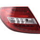 Mercedes Benz C-Class (204) Red LED Taillights Set (2007-2011)