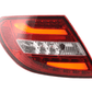 Mercedes Benz C-Class (204) Red LED Taillights Set (2007-2011)