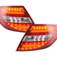 Mercedes Benz C-Class (204) Red LED Taillights Set (2007-2011)