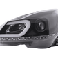 Mercedes-Benz C-Class W204 Black LED Headlights (2011-2014)
