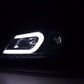 Mercedes-Benz C-Class W204 Black LED Headlights (2011-2014)