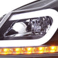 Mercedes-Benz C-Class W204 Black LED Headlights (2011-2014)