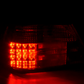Mercedes-Benz E-Class (124) Limo/Sedan Clear LED Tail Lights (1985-1996)