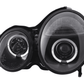Mercedes Benz E-Class (210) Black Angel Eye Headlights (1999-2001)