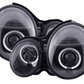 Mercedes Benz E-Class (210) Black Angel Eye Headlights (1999-2001)