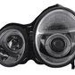 Mercedes Benz E-Class (210) Chrome Angel Eye Headlights (1999-2001)