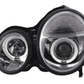Mercedes Benz E-Class (210) Chrome Angel Eye Headlights (1999-2001)