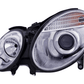 Mercedes Benz E-Class (211) Chrome Headlight Set (2006-2008)