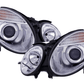 Mercedes Benz E-Class (211) Chrome Headlight Set (2006-2008)