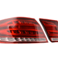 Mercedes Benz E-Class (212) Sedan Red, OE Style LED Taillights Set (2013-2016)