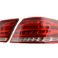 Mercedes Benz E-Class (212) Sedan Red, OE Style LED Taillights Set (2013-2016)