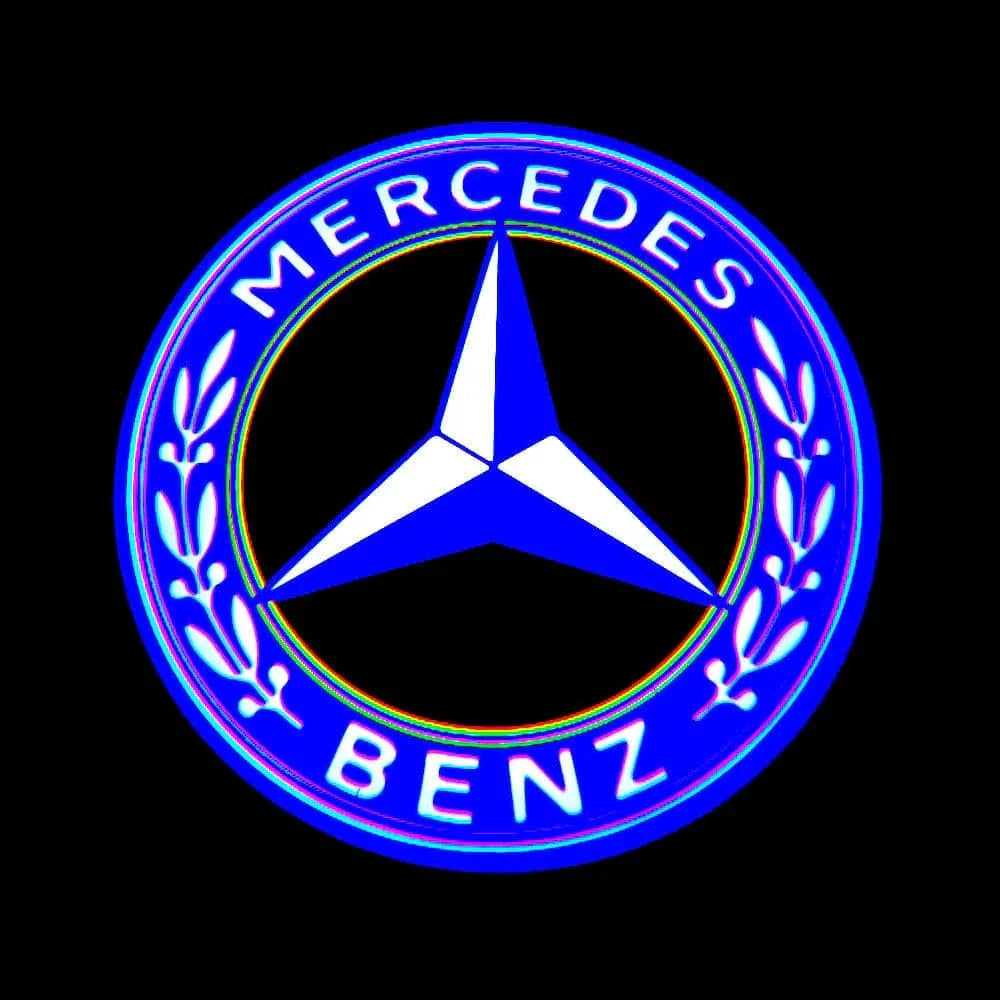 Mercedes-Benz GLE 1st Gen W163 Door Stick On Puddle Lights Various Designs - 1998–2005