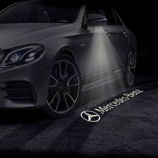 Mercedes-Benz C-Class 3rd Gen W204/C204/S204 Premium Side Wing Mirror Puddle Lights Various Designs 2007–2014