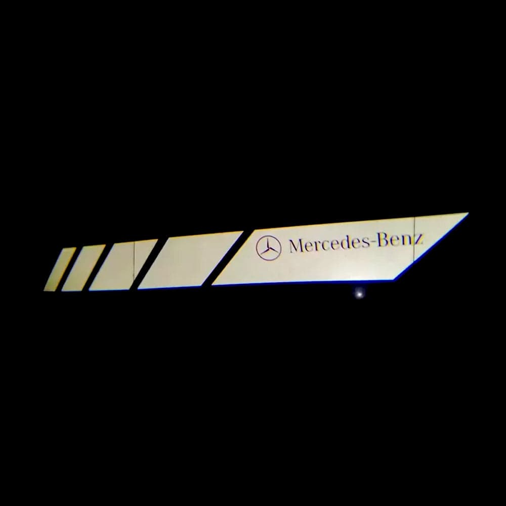 Mercedes E-Class 4th Gen S212 Premium Side Wing Mirror Puddle Lights Various Designs 2014-2016