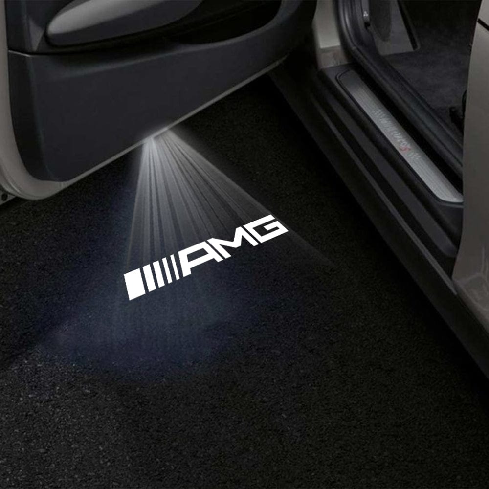 Mercedes-Benz C-Class 2nd Gen W203 Premium Door Puddle Lights Various Designs 2000-2007