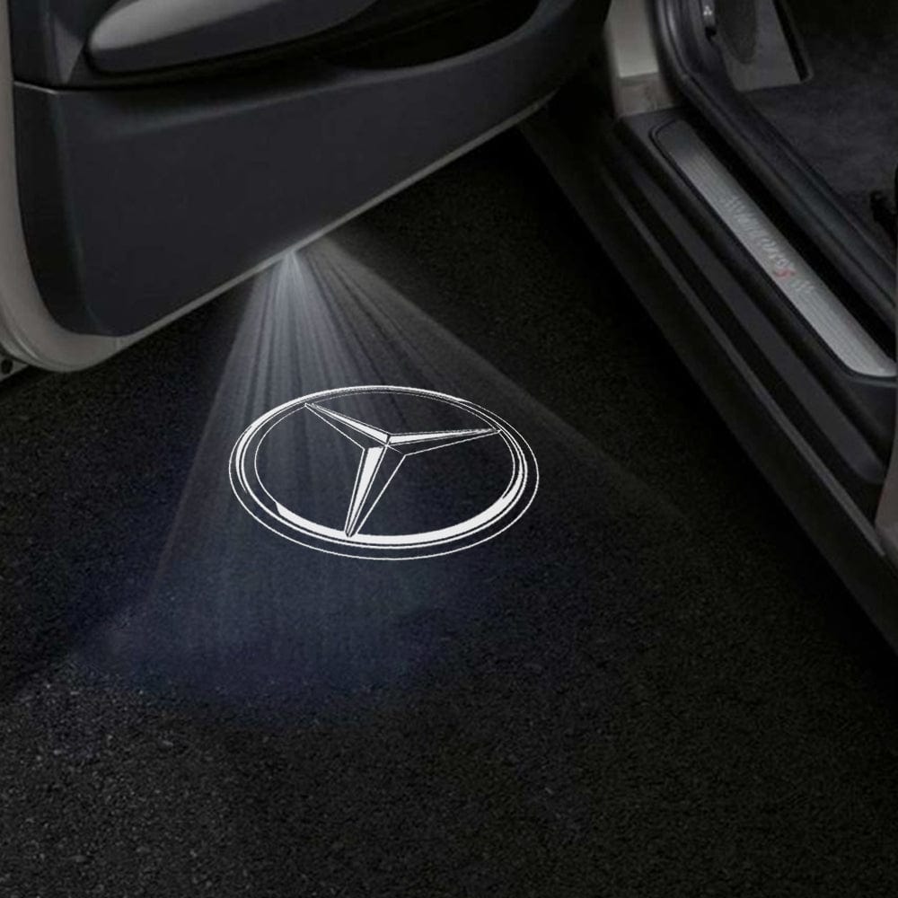 Mercedes-Benz E-Class 3rd Gen W211 Premium Door Puddle Lights Various Designs 2003–2009