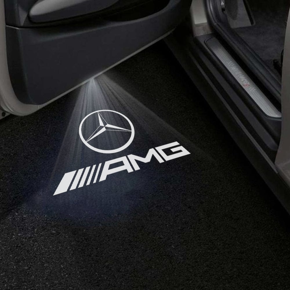 Mercedes-Benz A-Class 2nd Gen W169 Premium Door Puddle Lights Various Designs 2004-2012