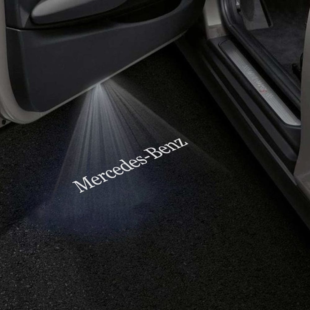 Mercedes-Benz S-Class 6th Gen A217 Cabriolet 2 Doors Premium Door Puddle Lights Various Designs 2014-2020