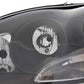 Mercedes Benz S-Class (220) Black Headlight Set (1998-2001)