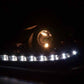 Mercedes Benz S-Class (220) Black LED Headlights with Daytime Running Lights (1998 - 2005)
