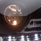 Mercedes Benz S-Class (220) Black LED Headlights with Daytime Running Lights (2002-2005)